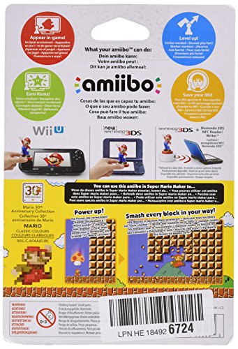 Amiibo Super Mario Bros figurine NFC pour débloquer des bonus sur Switch