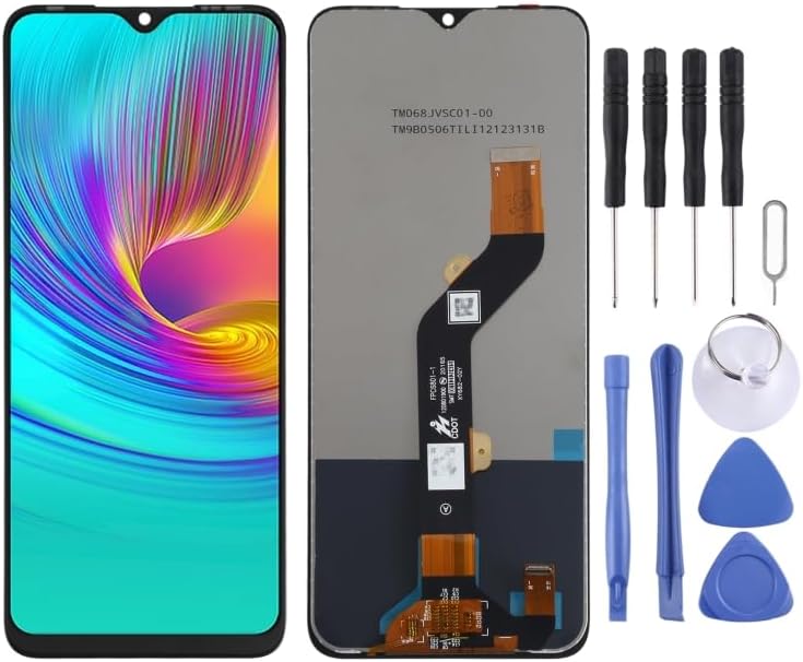 Mobile Phone LCD Screen TFT LCD Screen for Tecno Spark 8C with Digitizer Full Assembly