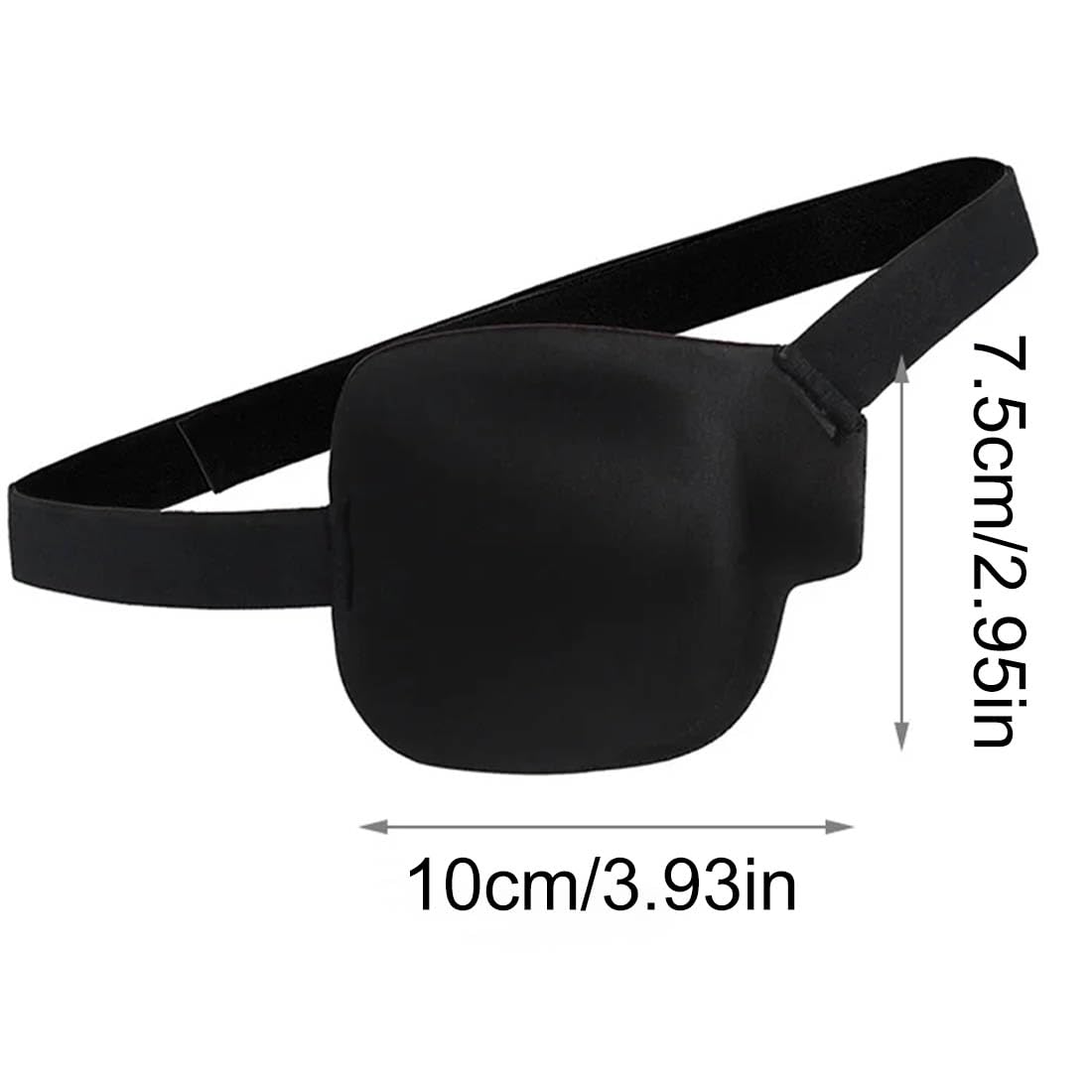 2 Pezzi Strabismo Occhio Regolabile Patch Toppe per Occhi Pigri 3D Regolabile per Occhio per L'addestramento di Bambini Adulti Occhio Sinistro e Occhio Destro (Upgrade, Velcro)