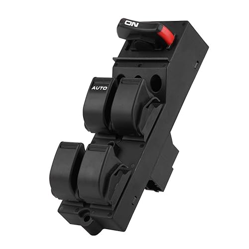 Miniatura 3 de Fydun Interruptor de coche Power Master Interruptor de ventana para Honda Civic CX EX HX LX Si 4 puertas 1996-2000 83593-S04-9500