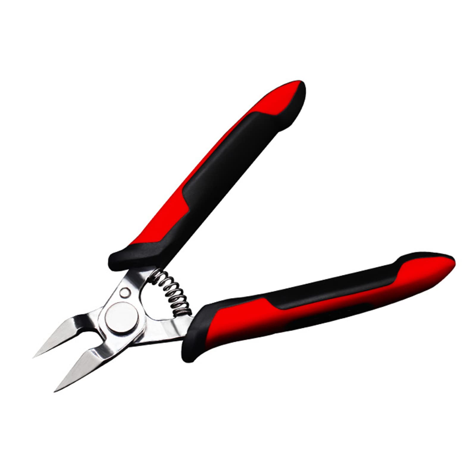Tsophreniq Red Electrician Crimping Pliers Tools Professional Multifunction Cable Winding Pincer Wire Cutter Multi-Tools Cable Stripper Diagonal Pliers Wire