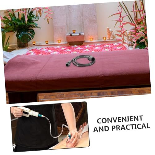 Tubo flexible de extensión para ventosas portátil ERINGOGO para terapia de masaje facial y de espalda miniatura 3