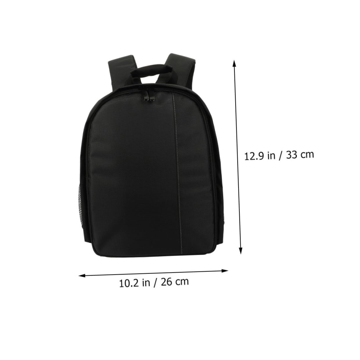 SHINEOFI 2 Piezas Mochila para Cámara de Nylon Gris Organizador para DSLR con Compartimentos y Bolsillo Lateral para para y Actividades al Aire