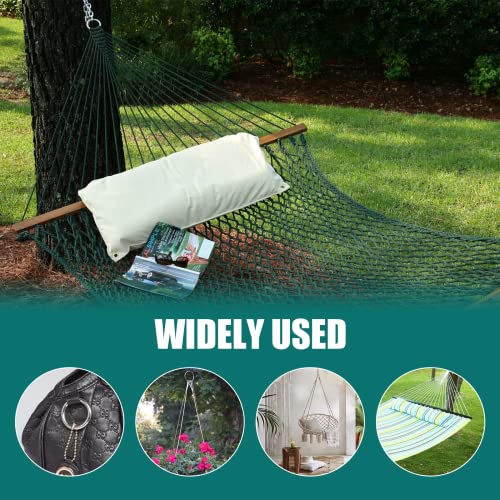 Kemcatui 20 Pcs 2" Welded O Ring, Silver Smoothing Metal O Ring, Round Ring Welded For Camping Belt, Luggage, Dog Leashes, Handbag Accessories #TOP4