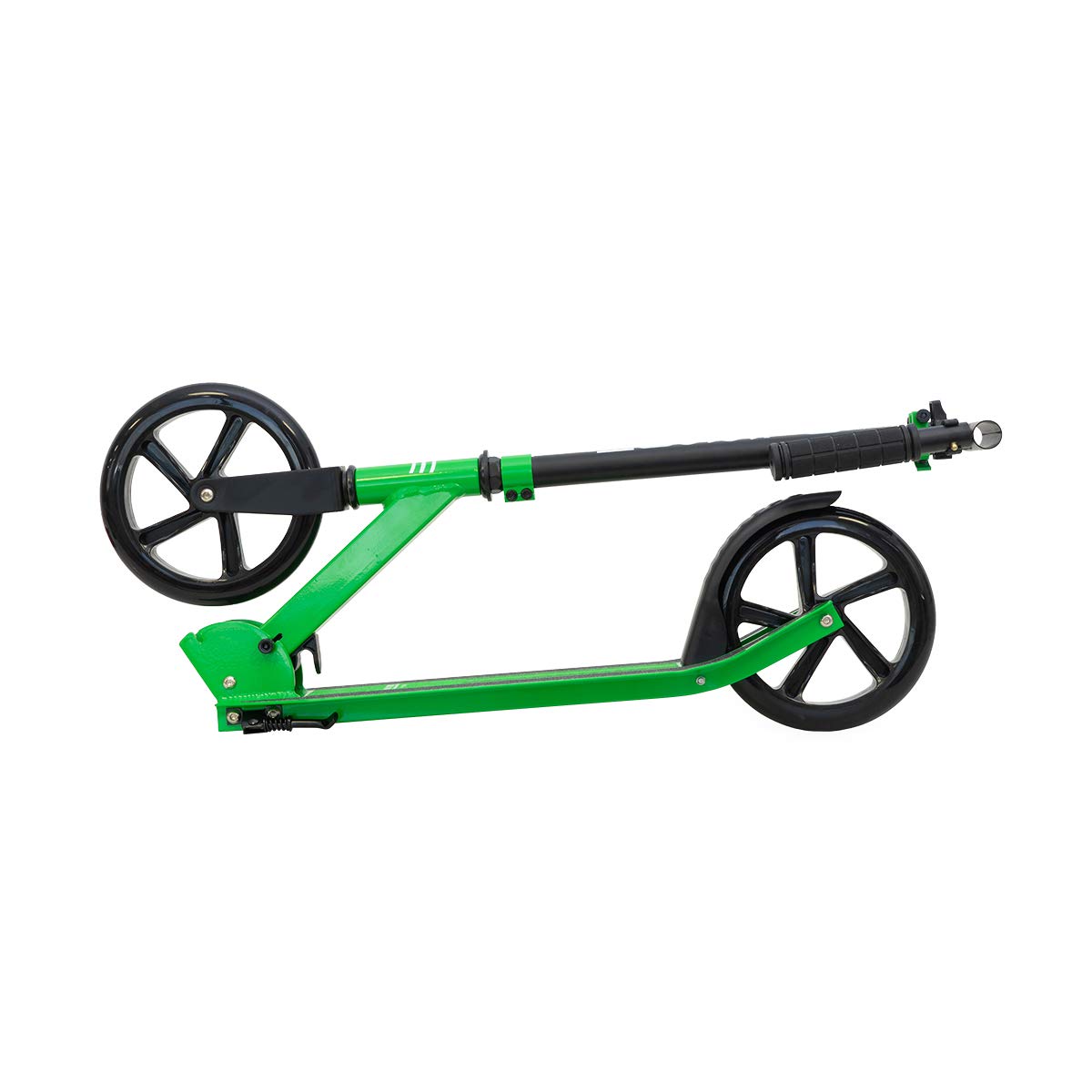 OLSSON Patinete niño - Patinete Urbano, hasta 100 kg, Scooter para niños, Grandes Ruedas 200 mm, Manillar Ajustable en Altura, Plegable, Niños y Adolescentes