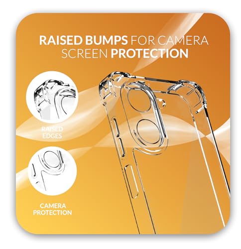 Image of Back Cover Case + Screen Protector for Redmi A5 / Redmi A5 4G | Transparent Mobile Phone Back Case Cover for Redmi A 5 / RedmiA5 4G | TPU Transparent Mobile Phone Back Cover Case