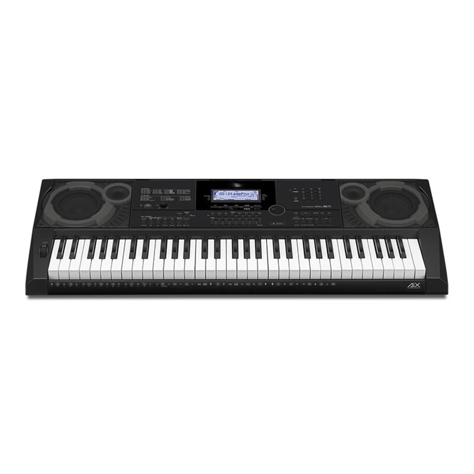 Tastiera Elettronica Portatile 61 Tasti Multitimbro Tastiera Elettronica Professionale Per Prestazioni Nere Con Supporto
