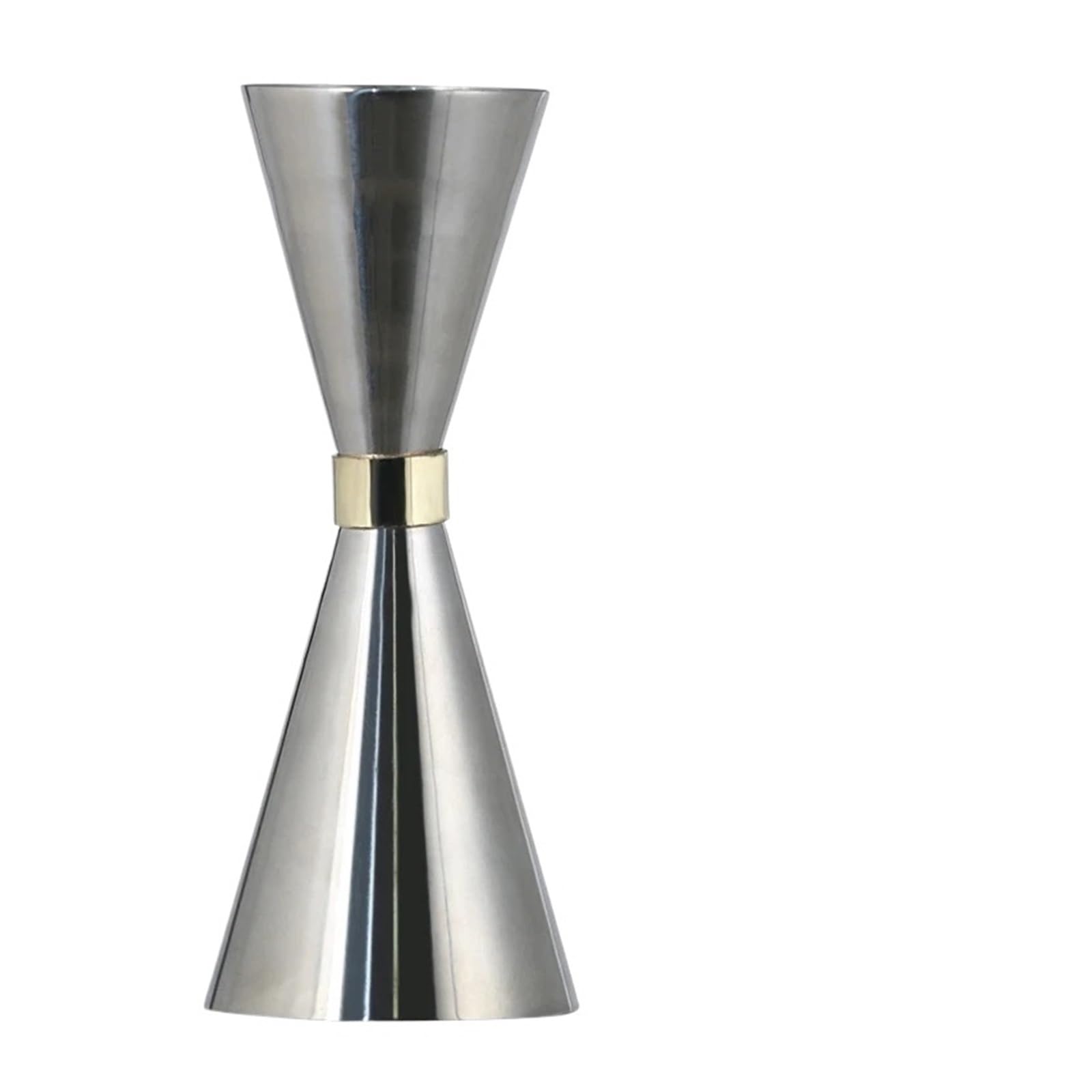 2 piezas de jiggers de cóctel de acero inoxidable, vaso medidor de acero inoxidable, coctelera, jigger for bar, casa, barman, fiesta Medidor de Cóctel(45 60ml)