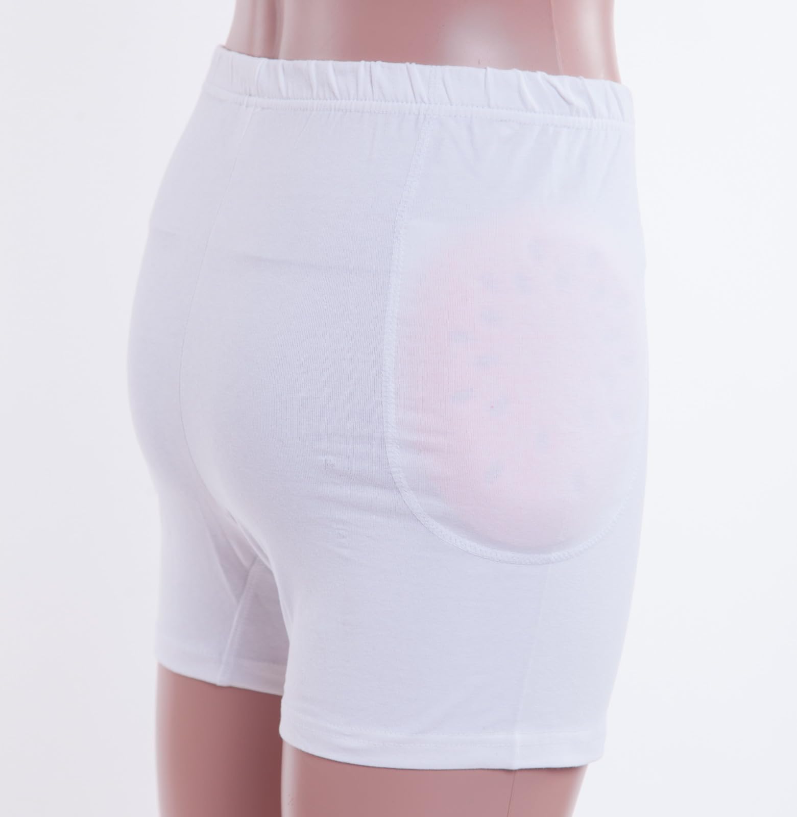 Comfort & Care Apparel Hüftprotektorenhose, 3-teiliges Set/Atmungsaktives Material: 95% Baumwolle, 5% Lycra/Waschbar/Ohne Polster (XL)