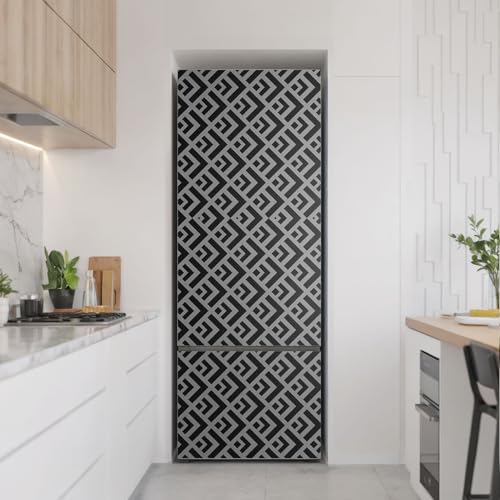 Décalcomanie couvrant entièrement pour frigo 70x190 cm design moderne - 3