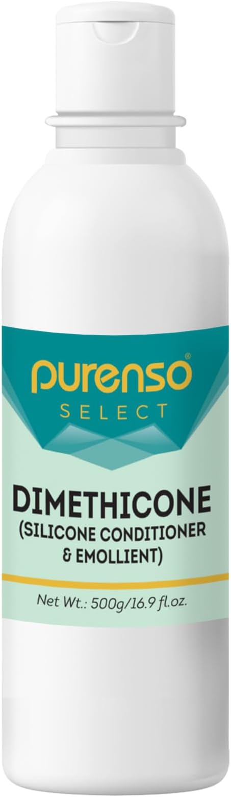 Purenso Select - Dimethicone, 500g (Silicone oil or Polydimethylsiloxane or PDMS)