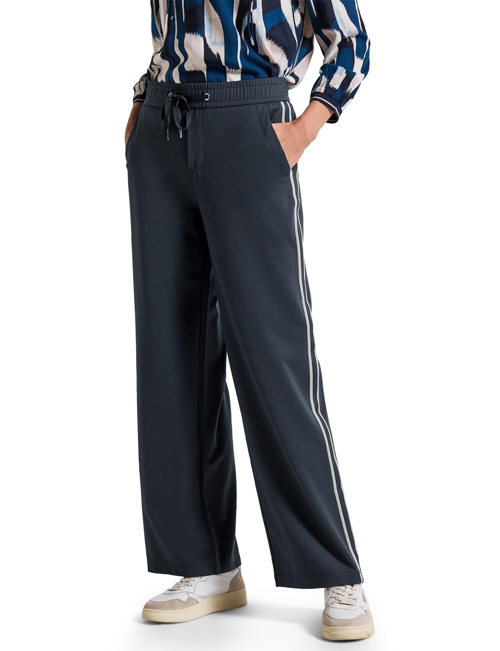 Street One Damen Hose mit Gallonstreifen 3716767