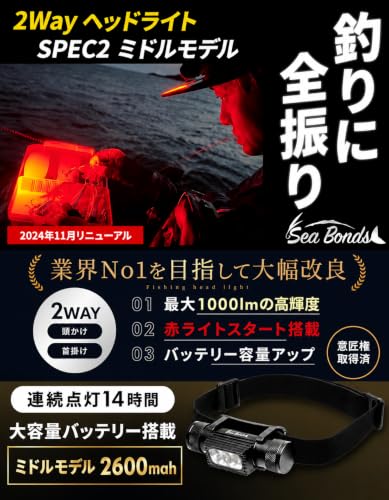 Amazon.co.jp: SeaBonds: ヘッドライト
