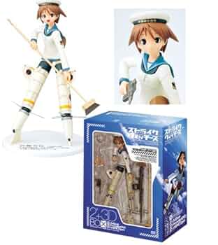 宮藤芳佳(DVD&amp;イラスト集付き)(みやふじよしか) ストライクウィッチーズ2×2+3DBOX〜機械化乙女秘メ事パック〜 1/10 完成品 可動フィギュア(KABA-2501) 角川書店 Amazon.co.jp: 宮藤芳佳 みやふじよしか &イラスト集付き