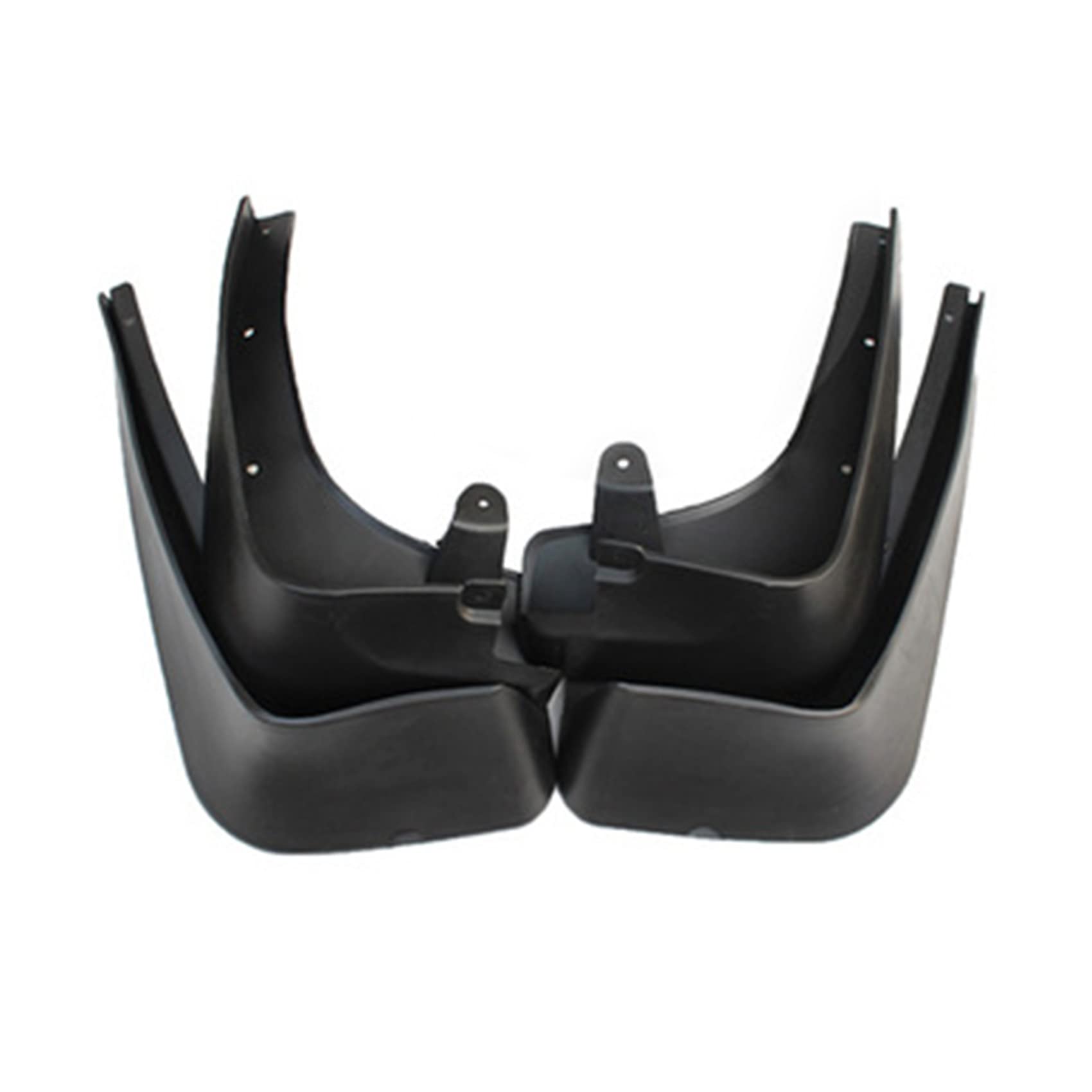 4 Pezzi Set Paraspruzzi Auto Parafanghi Guardia Kit per B-MW 7 Series F01 F02 2010-2016, Anteriore Posteriore Parafango Protezione Car Accessorio Protettivo Decorativo con vite