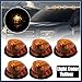 INFINAUTO 5pcs Top Cab Marker Light Roof Running Lamps Yollew Covers Lens Yellow LED Light for Chevrolet C30 C20 K30 K20 1977-1986 for GMC C1500 1979-1984 1986 Stylish Design