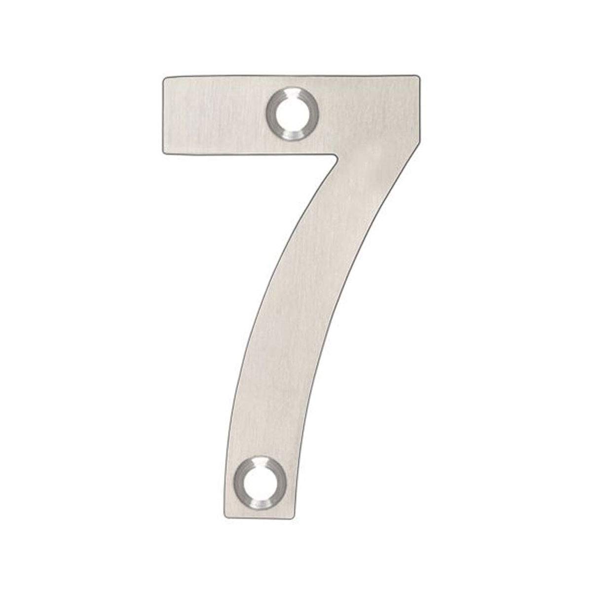 Zoo Numerals No 7-50Mm - Stainless Steel