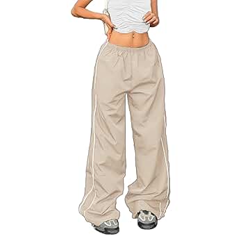 ハチヤーズ　Women’s Parachute Cargo 2G サイズS〜M Amazon.com: Women Parachute Pants Plus Size Cargo Pants Y2K