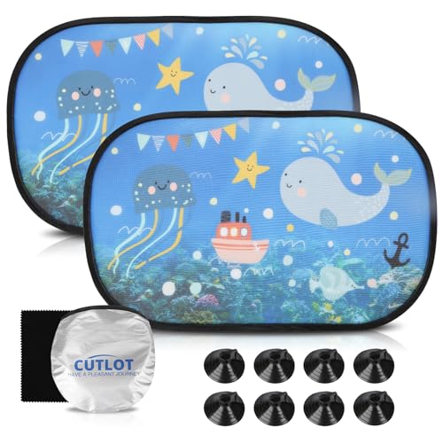 CUTLOT Auto Sonnenschutz für Kinder & Baby, Sonnenschutz Auto...