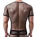 YOOBNG Sexy Men's Underwear Sleeveless Vest Tank Top Mesh Fishnet Undershirt