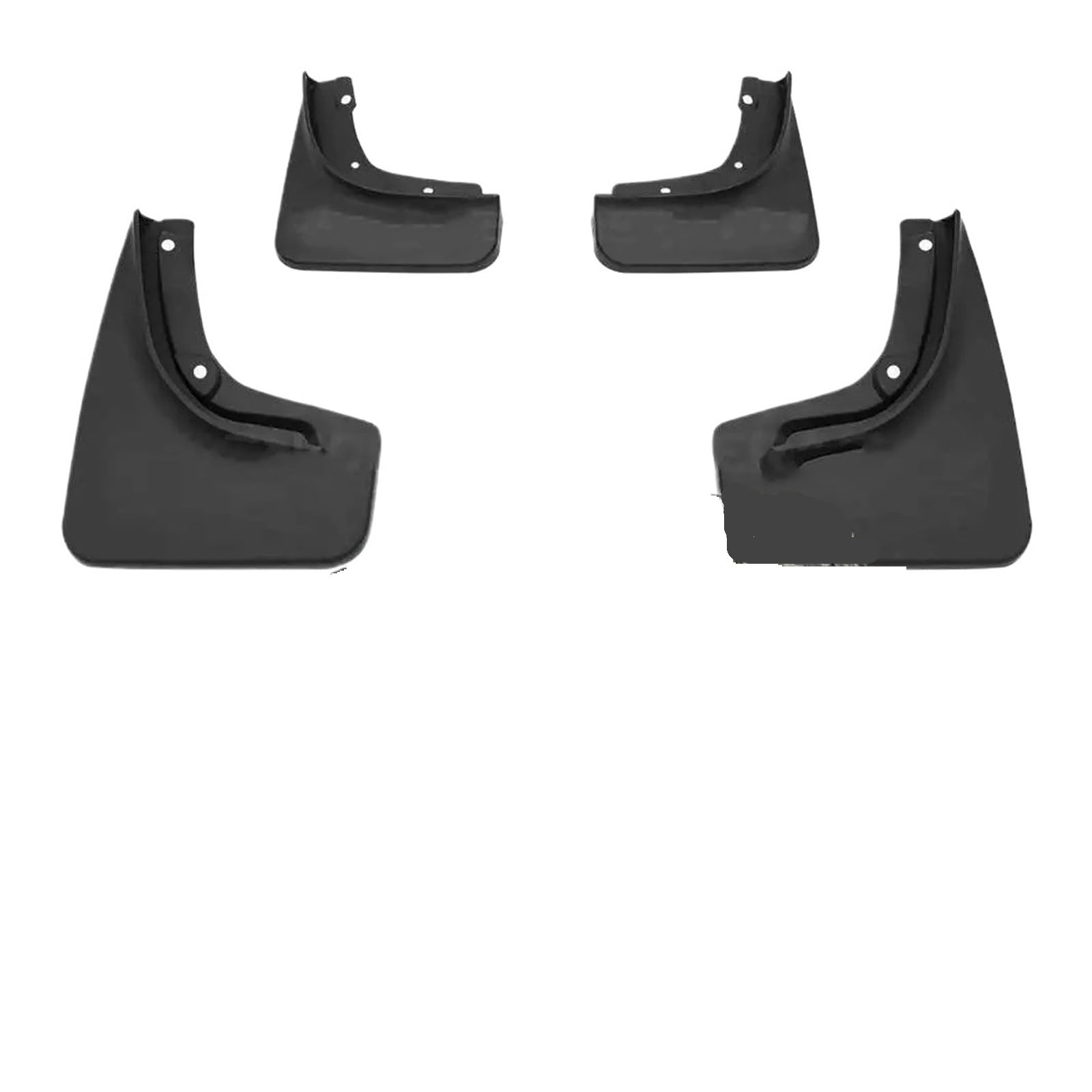 Garde-boue avant Jeep Compass 2017-2023 bavettes de protection sans perçage - 6