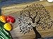 Algis Crafts | Personalized Chopping Board - COUPLE TREE | Custom Wedding, Anniversary, Housewarming Gift for Newlyweds | Handmade Birthday Gift | Laser Engraved Cutting Board