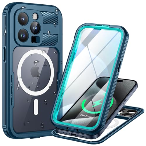 Coque iPhone 15 Pro Max étanche IP68 antichoc intégrale 360