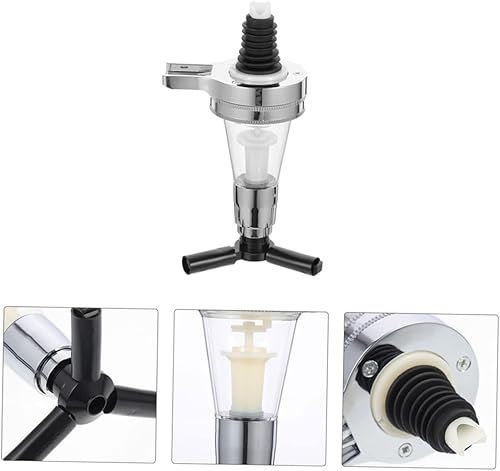 Miniatura 2 de Boquilla de bebida para verter hacia abajo, para el hogar, para la pared, jugo y mayordomo, soporte giratorio montado en cóctel, botella de vino
