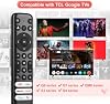 Control remoto de repuesto para TV Google de TCL, control remoto universal con control por voz para TV Fire de TCL 4