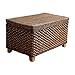 WYJW Pouf de Rangement en Forme de cuboïde, Tabouret de Rangement en Paille de rotin, Banc à Chaussures Pliant, Repose-Pieds, canapé, Tabouret, Banc, Peut accueillir des Personnes, Char