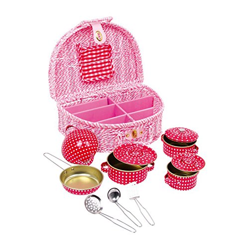 Preisvergleich Produktbild Legler 5304 - Picknickkorb Emely, 13-teilig