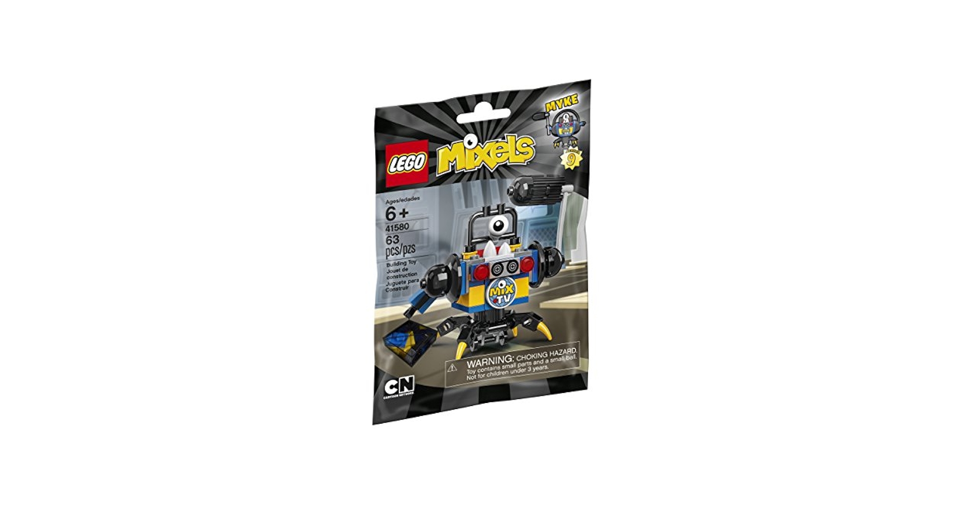 Amazon.com: LEGO Mixels 41580 Myke Building Kit (63 Piece