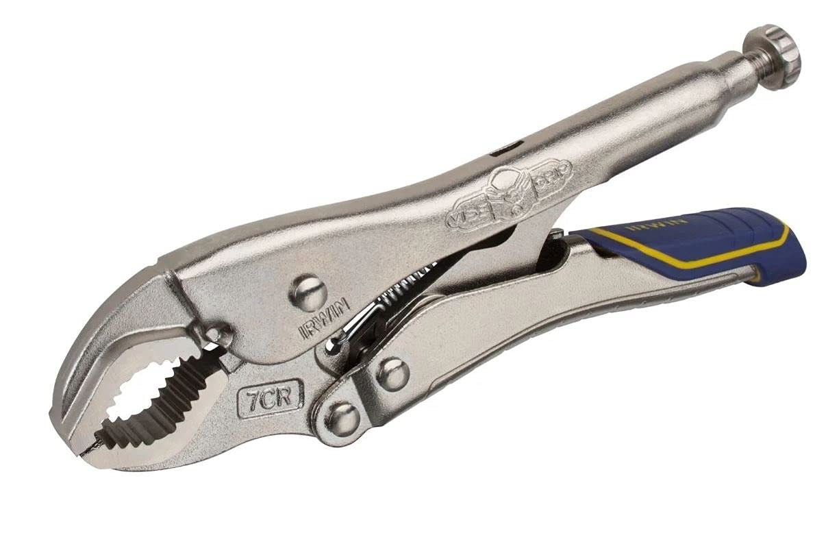 Irwin Grey Visegrip T13t 7Cr Curved Jaw Fast Release Locking Plier
