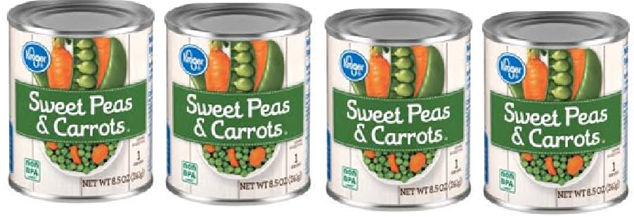 Sweet Peas & Carrots (4 Cans, 8.5 oz. Each)
