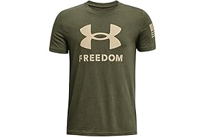 Boys July 4th Shirt: Under Armour's Freedom Logo T-Shirt