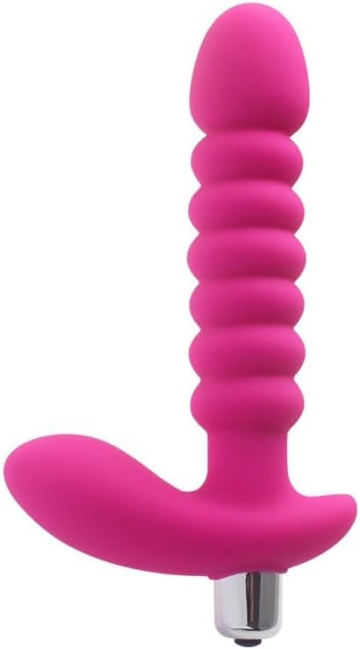 Masturbatori, vibratori, massaggiatori, massaggiatori wireless in silicone, plug anali (rosa)
