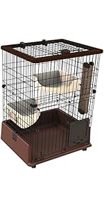 Amazon.co.jp: アドメイト (ADD. MATE) 猫用 ベーシックキャットケージ