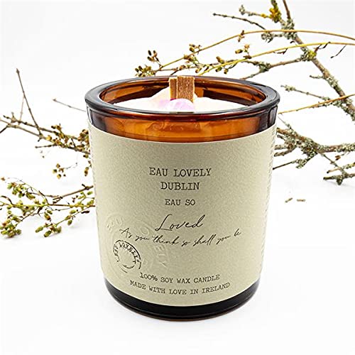Eau Lovely Dublin Crystal Candle - Eau so Loved