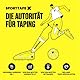 3 Rollen SPORTTAPE Zinkoxid Sporttape weiß - 2,5 cm x 10 m - Fussball tape Tapeverband | Unelastische Boxbandage für Handgelenk und Finger | Hautfreundlich, Sport Tape für Klettern Kampfsport Boxen