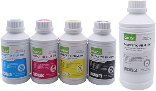 USA CALCA - Recambio de tinta DTF para impresoras de inyección de tinta, impresión de película de transferencia de calor, tinta dtf y tinta DTF a