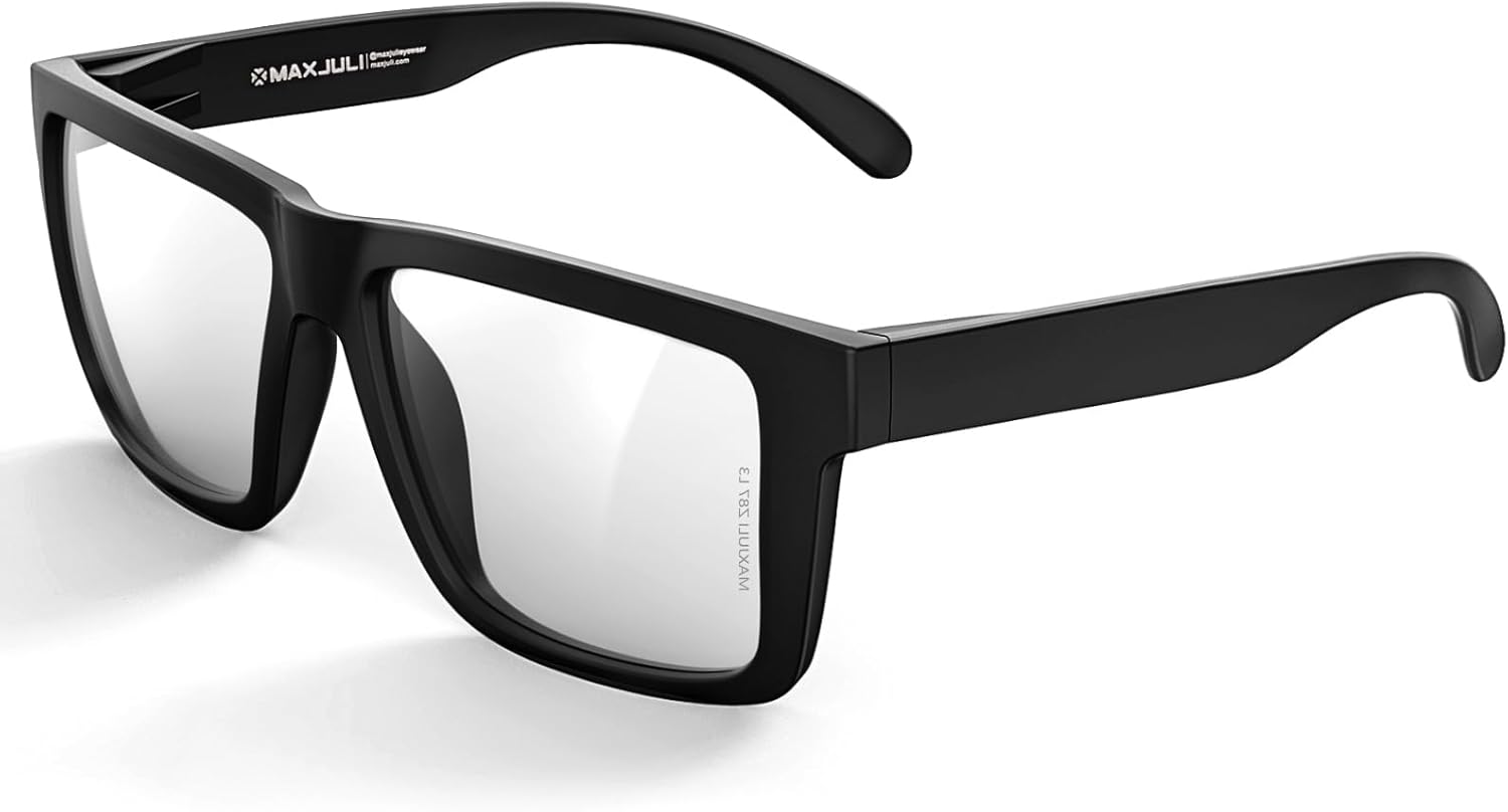 MAXJULI XXL Size Double Extra Large Z87 Sunglasses for Big Wide Heads Men TR90 Ultralight UV400 Protection Glasses 8228