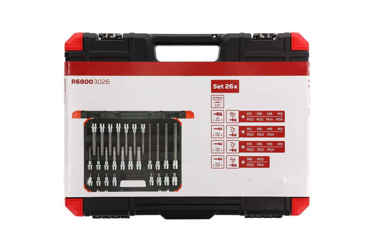 Jg ch.soquete 1/2 multid.XZN 26pcs : Amazon.com.br: Ferramentas e