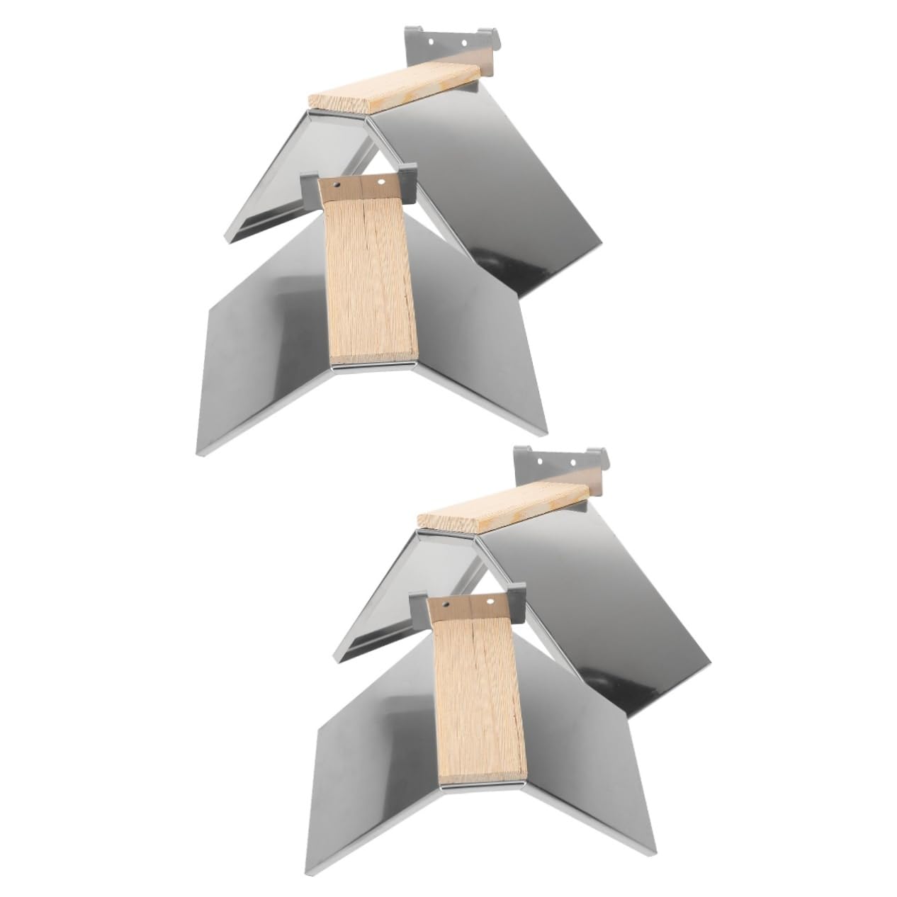 HANABASS 4piezas Percha para Aves De Inoxidable Soporte para y Aves De para Jaulas y De