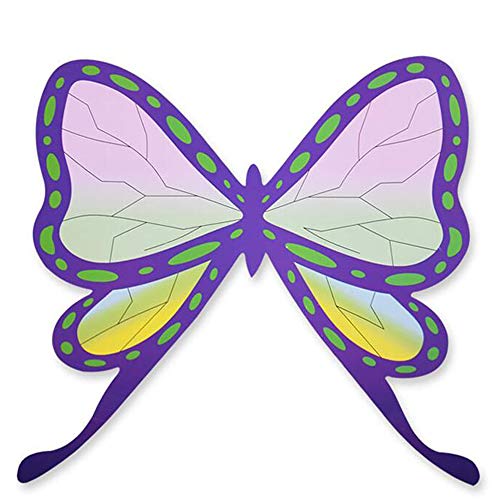 Demon Slayer Kimetsu no Yaiba Hairpin Barrettes Kochou Shinobu Insect Butterfly Hair Clip Kimetsu no Yaiba Kanawo Butterfly hairpin (purple)