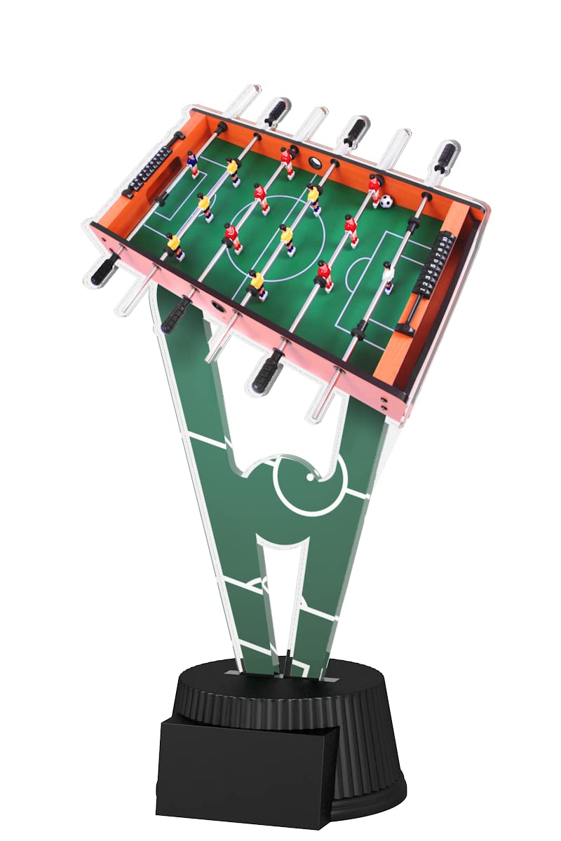 Trophy Monster Foosball Full Color Printed 1/8" Thick Acrylic Stunning Trophy Award 7 Sizes