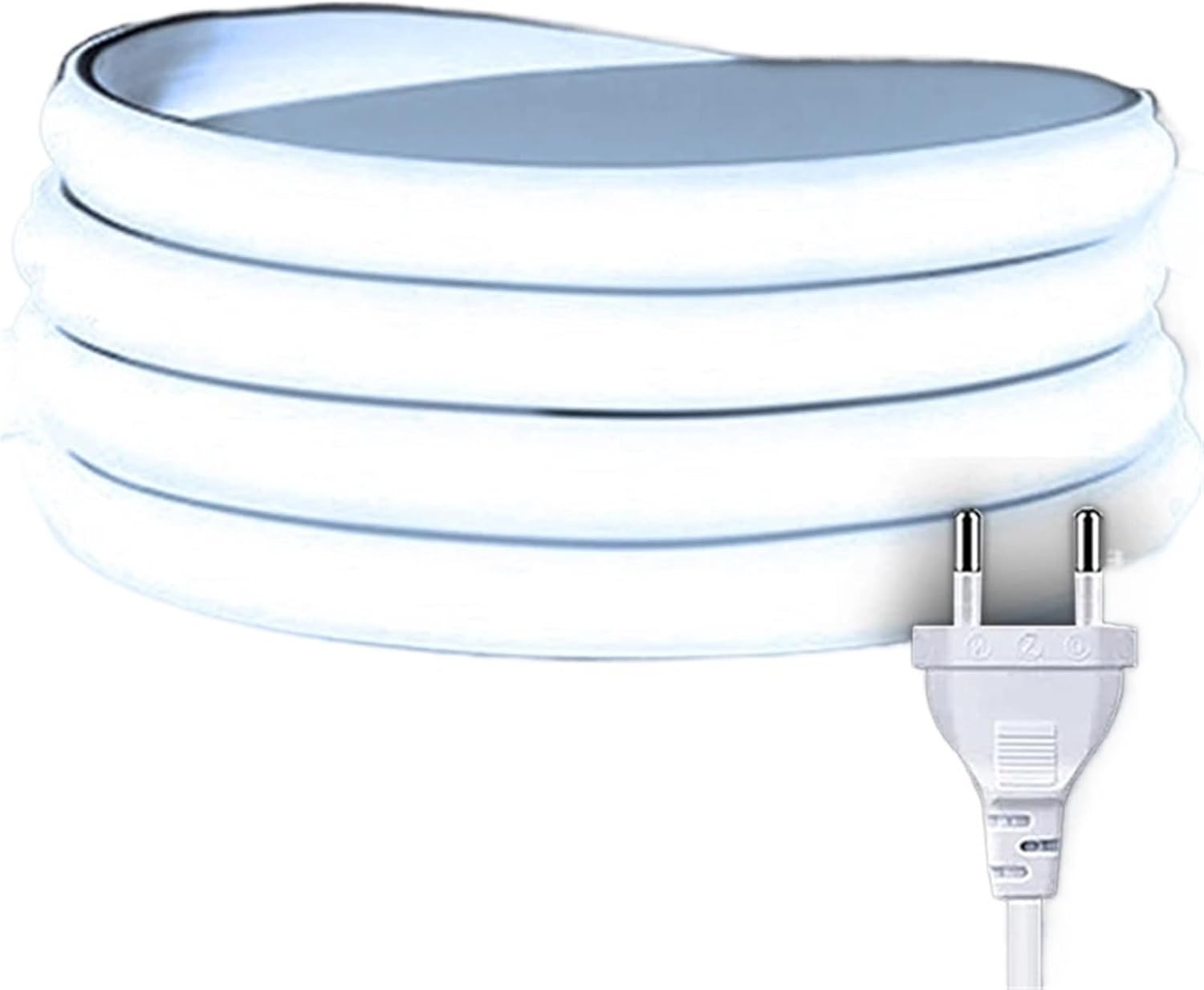 1M-30M LED Strip Light Super Bright 220V Led Strip Lights Outdoor Lamp Waterproof Flexible Ribbon Tape(White Light,4m)