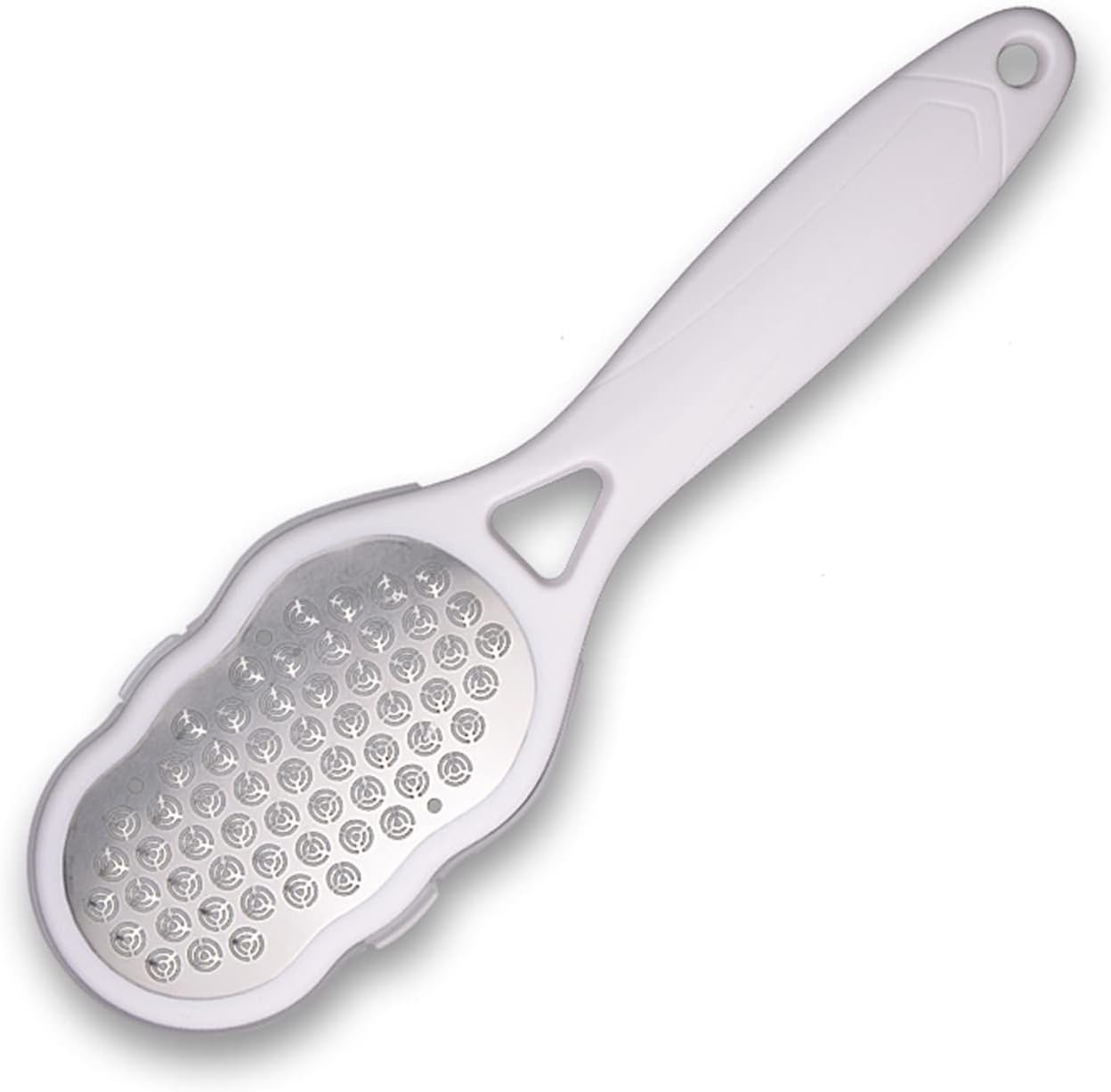 HBJWOV Stainless Steel Pedicure Foot File Portable Multifunctional Foot File Foot Tools(E)