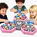 TooLion 3-Player Whack Game Mole for Kids 3-12 Boys Girls - 3 Independent Game Boards,3 Modes with Sound & Light,Safe Educational Pounding Toy,Christmas Birthday Gift for Multi-Kid Families