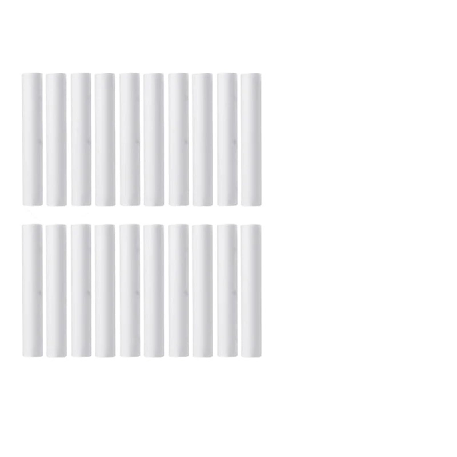 Papel TéRmico Papel térmico A4 Papel de impresión térmica 210 * 30 mm for Impresora inalámbrica Bluetooth A40/X8 Rollo de Papel Papel TéRmico Adhesivo(20 Rolls)