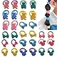 Haargummi mit Haaren Mädchen Baby Blume, 30 Stück Baby Mädchen Haargummi, Flauschige Pferdeschwanz Halter Haarspangen für Frauen Haarschleifen Mädchen Kinder Kleinkind Haarschmuck, 2 cm